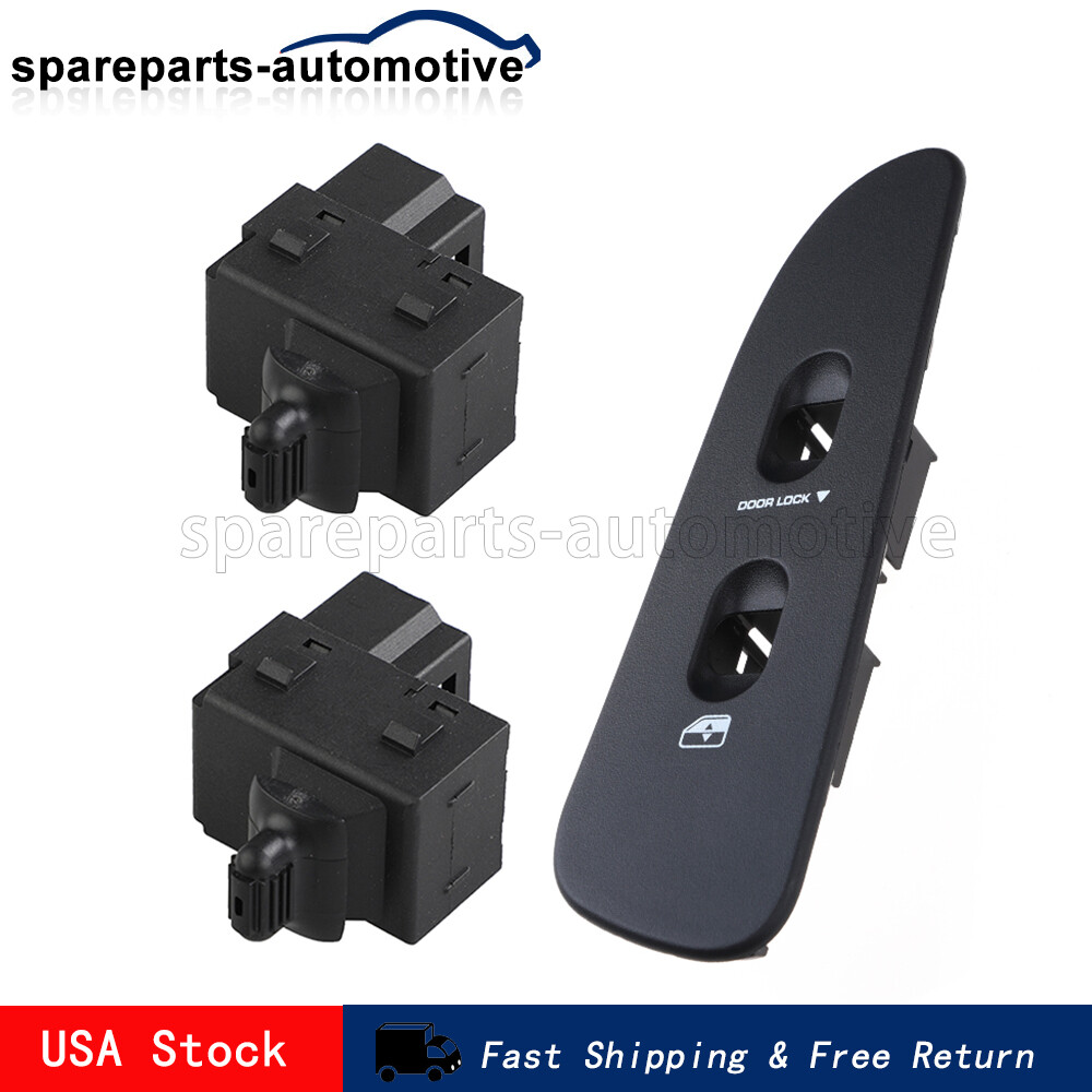 Passenger Side Door Window Switch Panel Control & Bezel For Dodge Ram 1500 2500