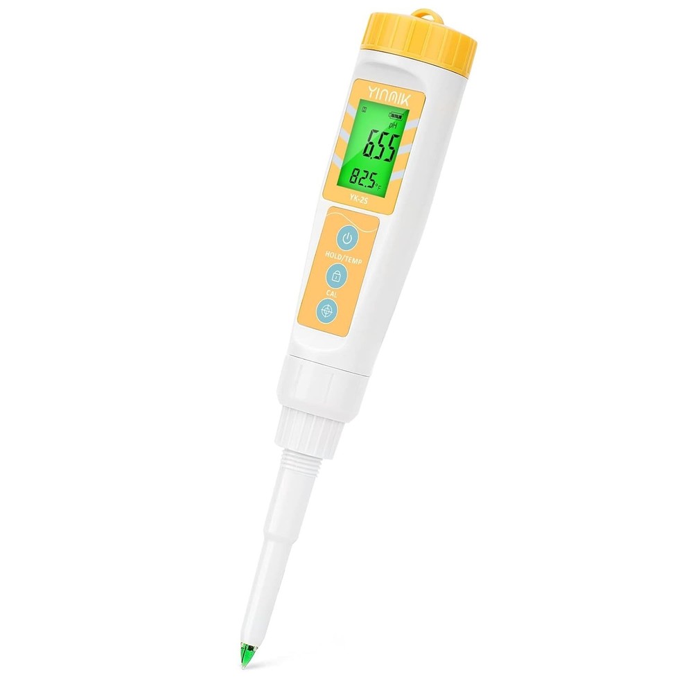 Digital pH Meter for Food Soil and Fermentation Waterproof pH Tester