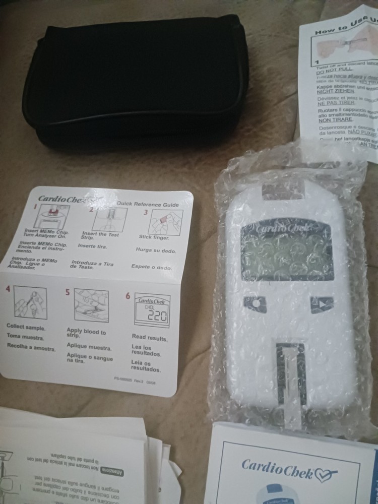 CardioChek Cholesterol Home Test System Analyzer