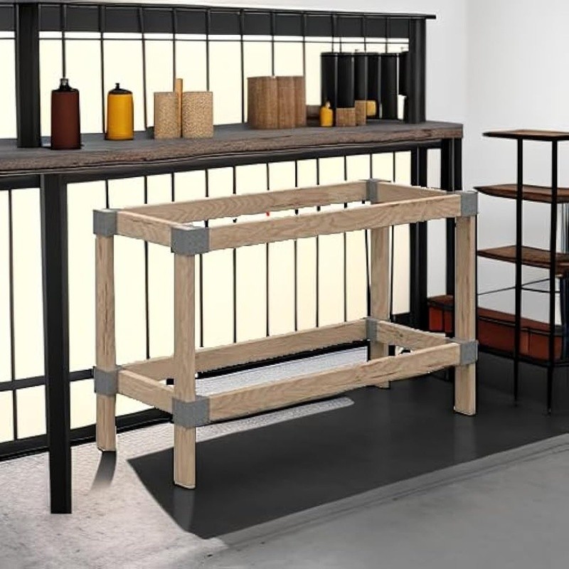 Workbench Construction Kit Plastic Brackets Hardware Plans DIY Project Support