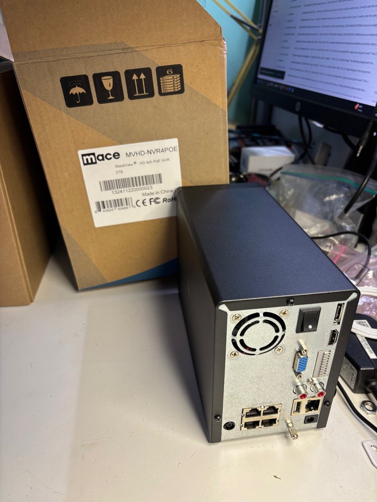 Mace MVHD-NVR4POE