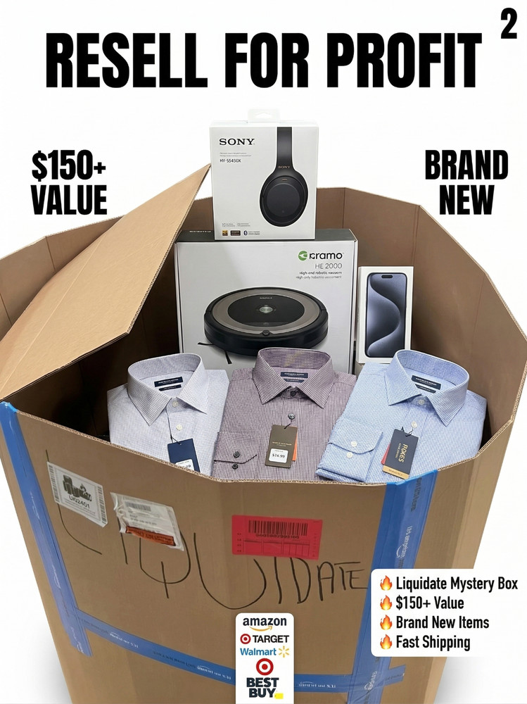 Amazon Returns Mix Lots Box – Amazon Inventory Brand New Items