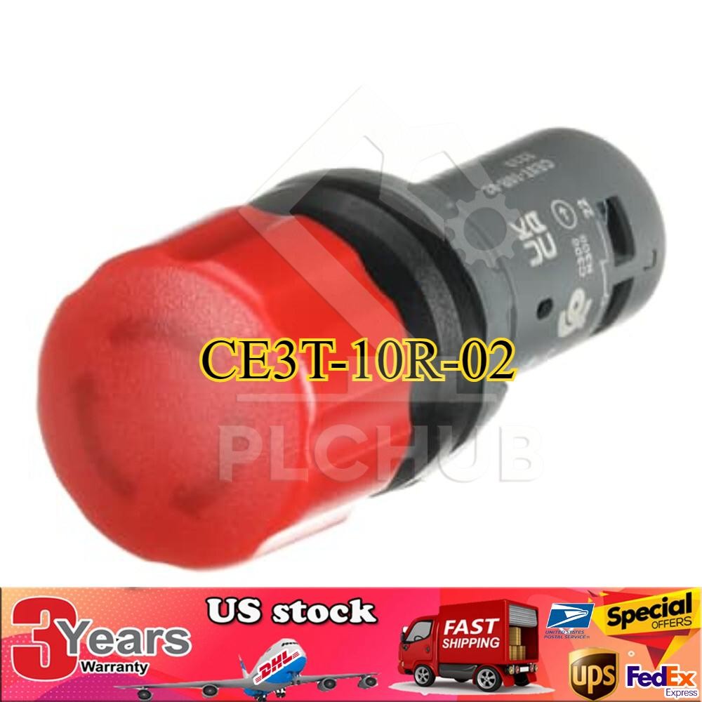 1PC ABB CE3T-10R-02 Emergency Stop Pushbotton Switches New