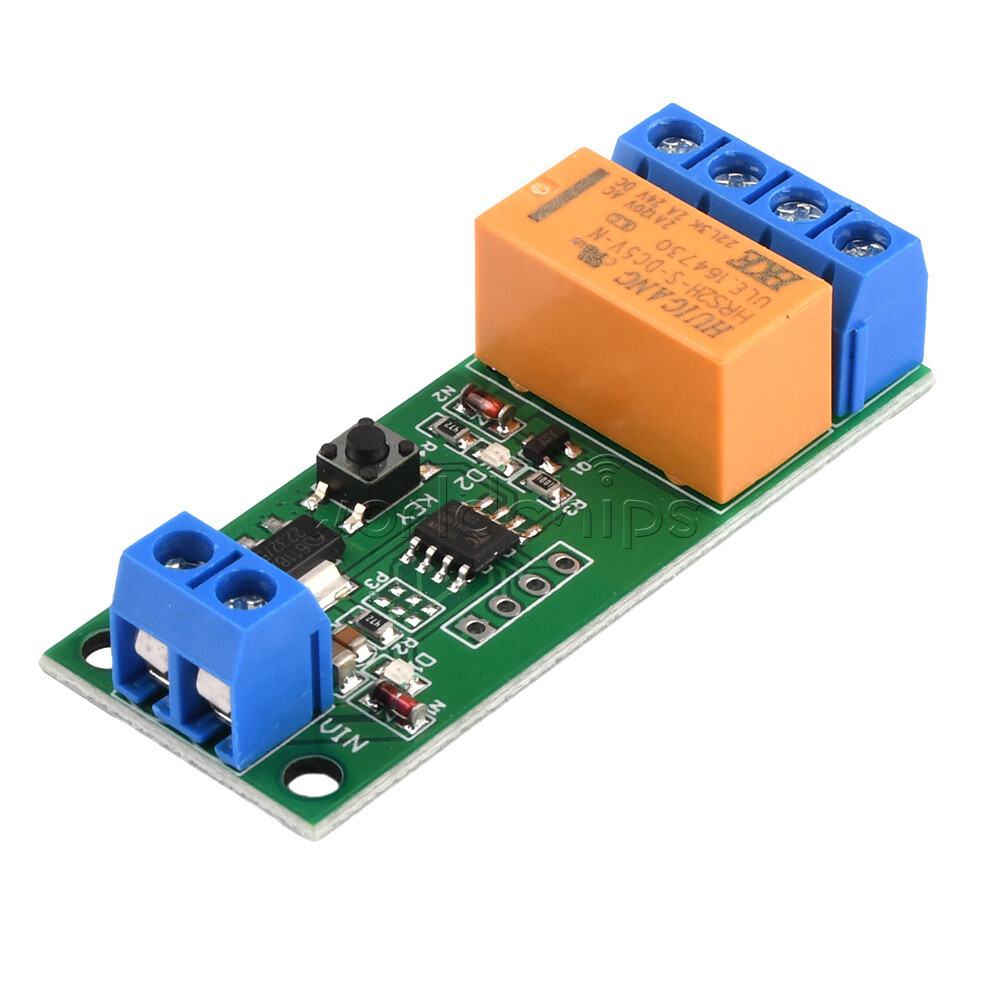 DC5/6/9/12V Motor Reverse Polarity Module Time Adjustable Delay Relay Module New
