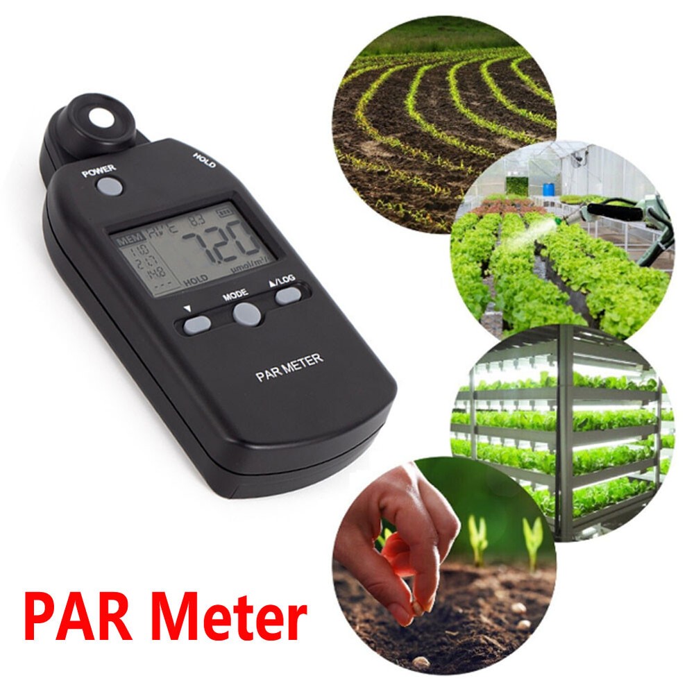 PAR Meter Advanced Quantum Sensor Measure Grow Light Intensity Lux Meter