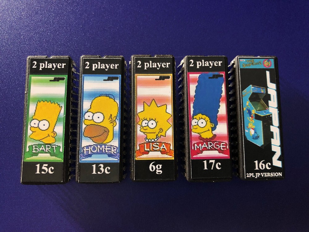 The Simpsons Arcade JAPAN version PCB upgrade