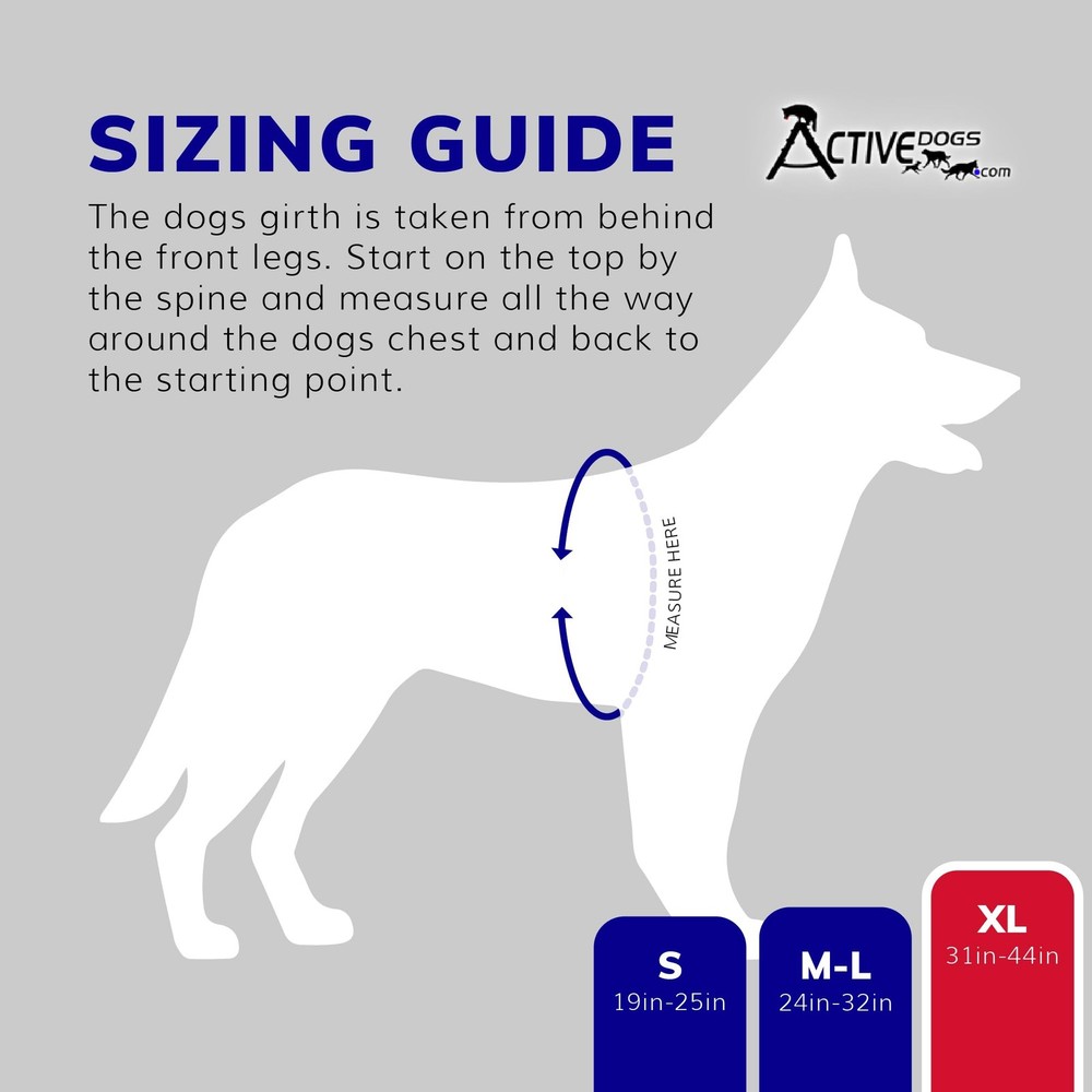 ActiveDogs Service Dog Vest No Pull Harness - Adjustable No Choke Service Dog...