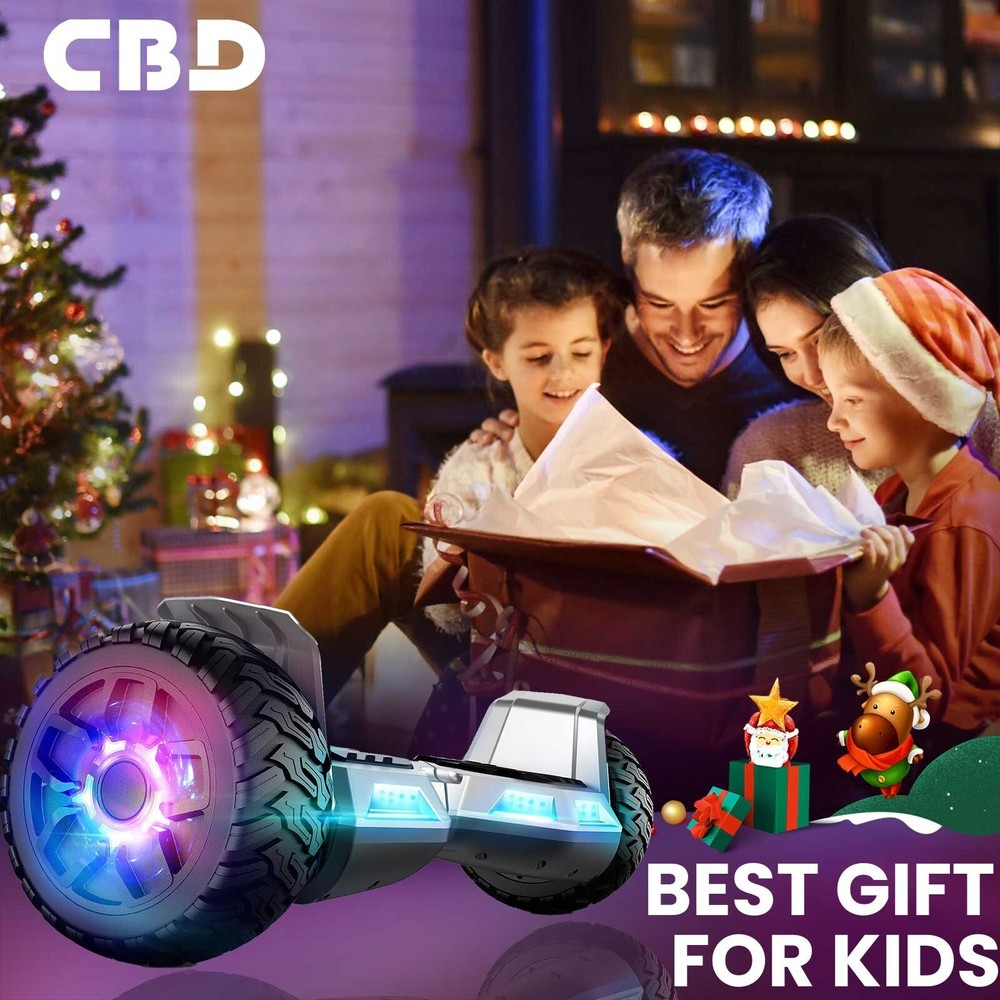 8.5'' Electric Hoverboard Light-Up Bluetooth Self-Balancing Hoverboard Off Road