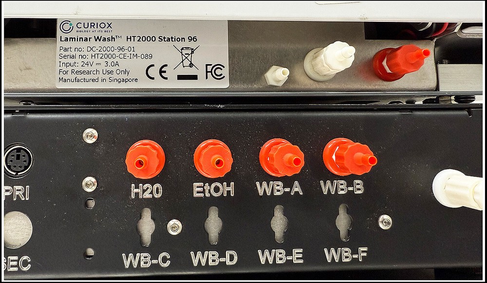 Curiox Laminar Wash HT2000 Station 96 with Buffer Exchanger HT