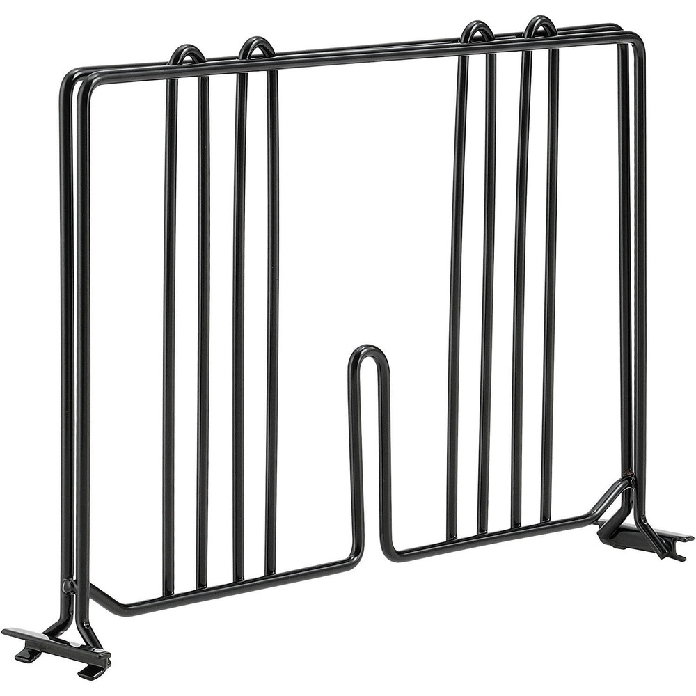 Nexel AD814B Black Epoxy Divider 14"D x 8"H