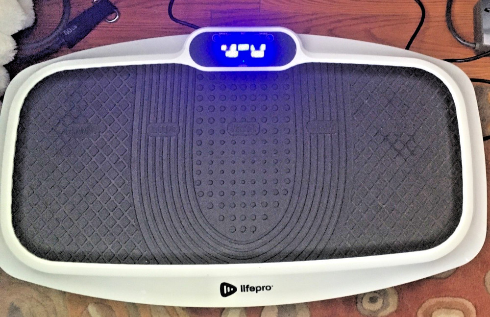 Life Pro Vibration Plate Turbo 1050 White