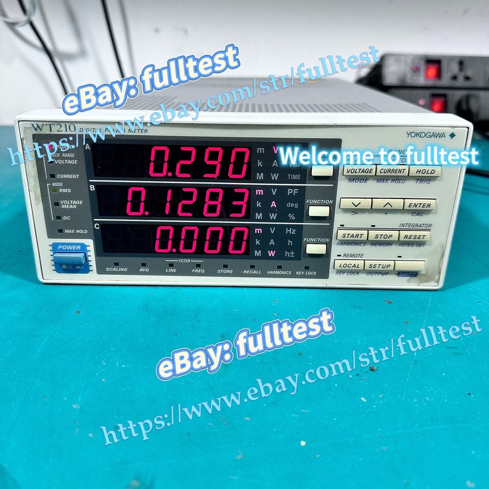 1PCS YOKOGAWA, WT210 Digital Power Meter -fulltest