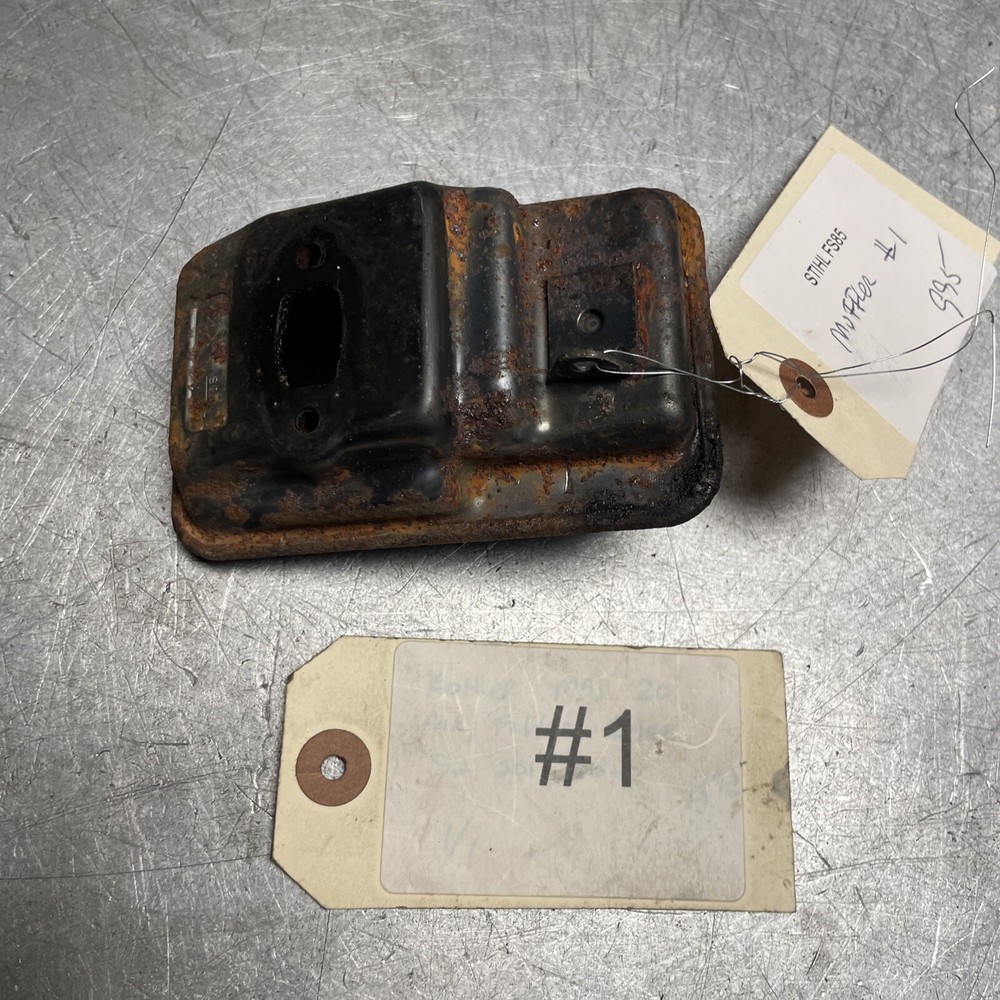 OEM GOOD USED STIHL FS85 STRING TRIMMER MUFFLER