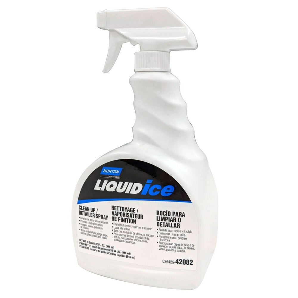 1 Quart Norton Liquid Ice Clean Up / Car Scratch Repair Detailer Spray 42082