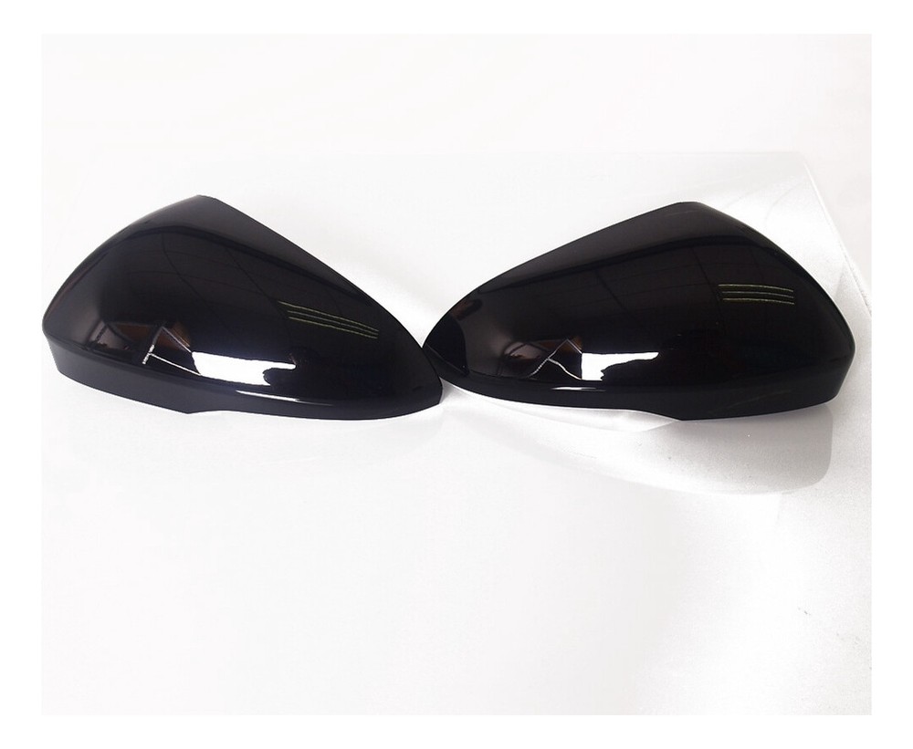Lhd Glossy Bright Black Side Rearview Mirror Cover