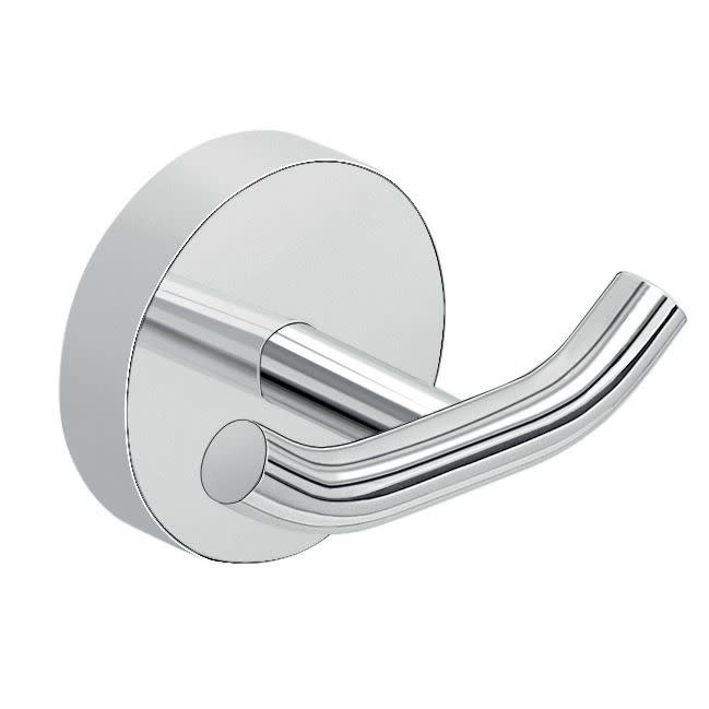 Nameeks 2326 Chrome Gedy Double Wall Mounted Robe Hook