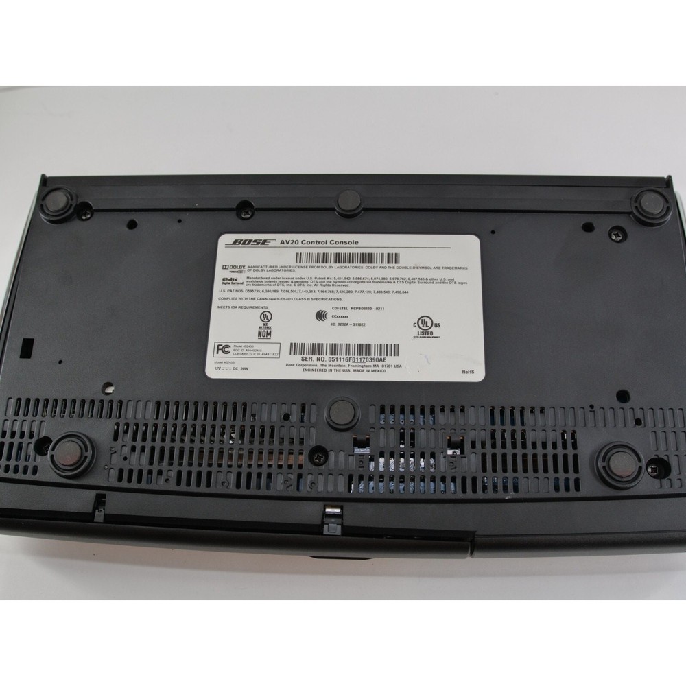 Bose AV20 Control Console Module System Lifestyle - Untested