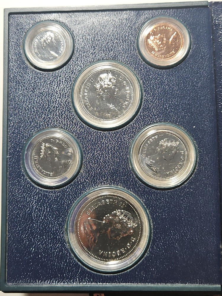 1981 Canada Proof Set, 6 Coins