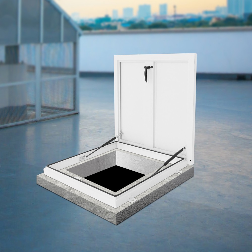 Durable Aluminum Roof Hatch with Secure Interior Access Door