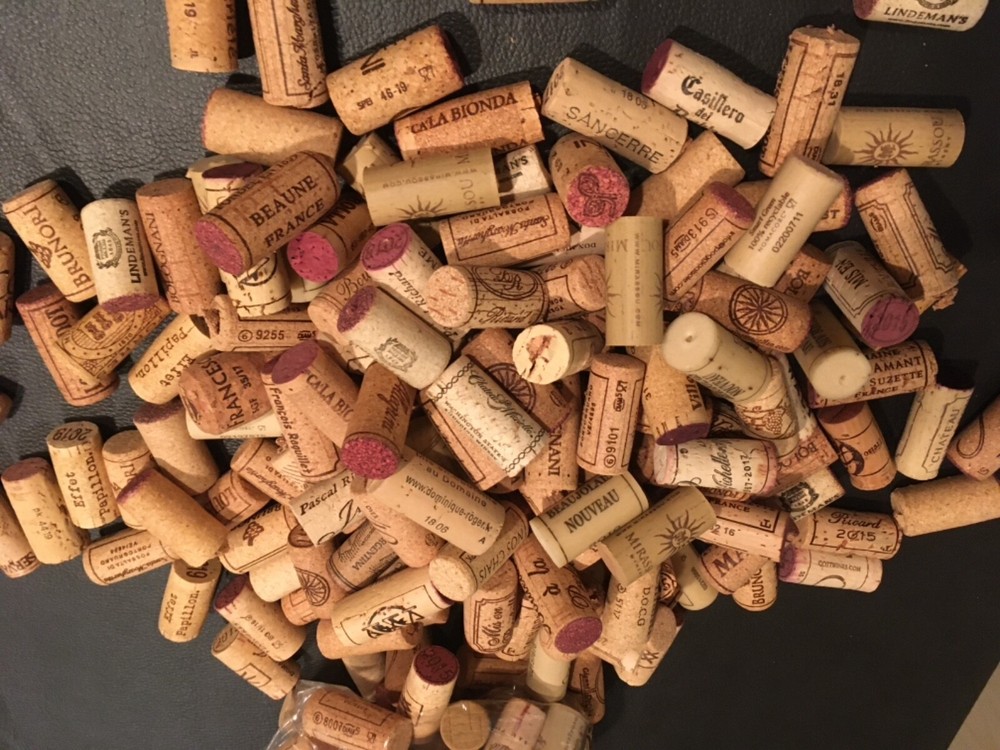 200 Wine Corks Used Many International Brands