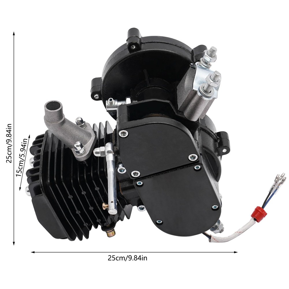 80CC 2 Stroke Bicycle Engine Kit Single Cylinder CDI Ignition for Bikes