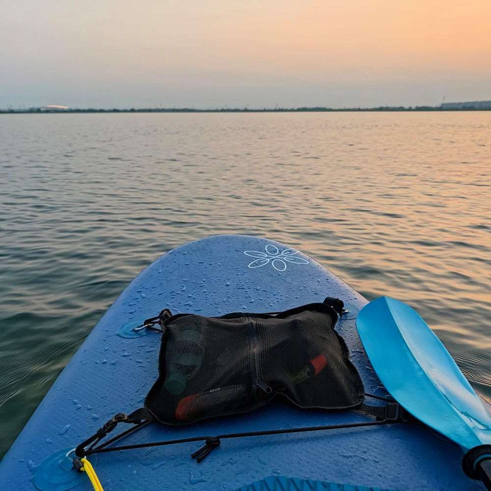 Paddleboard Deck Bag, Elastic Mesh Storage Bag Sup Accessories