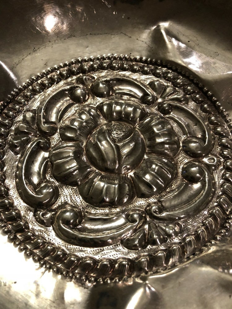 Sterling Silver Round Serving Platter