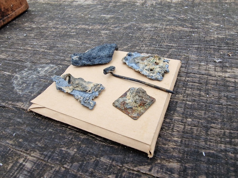 WW2 Original German Badges Front Item Relic.