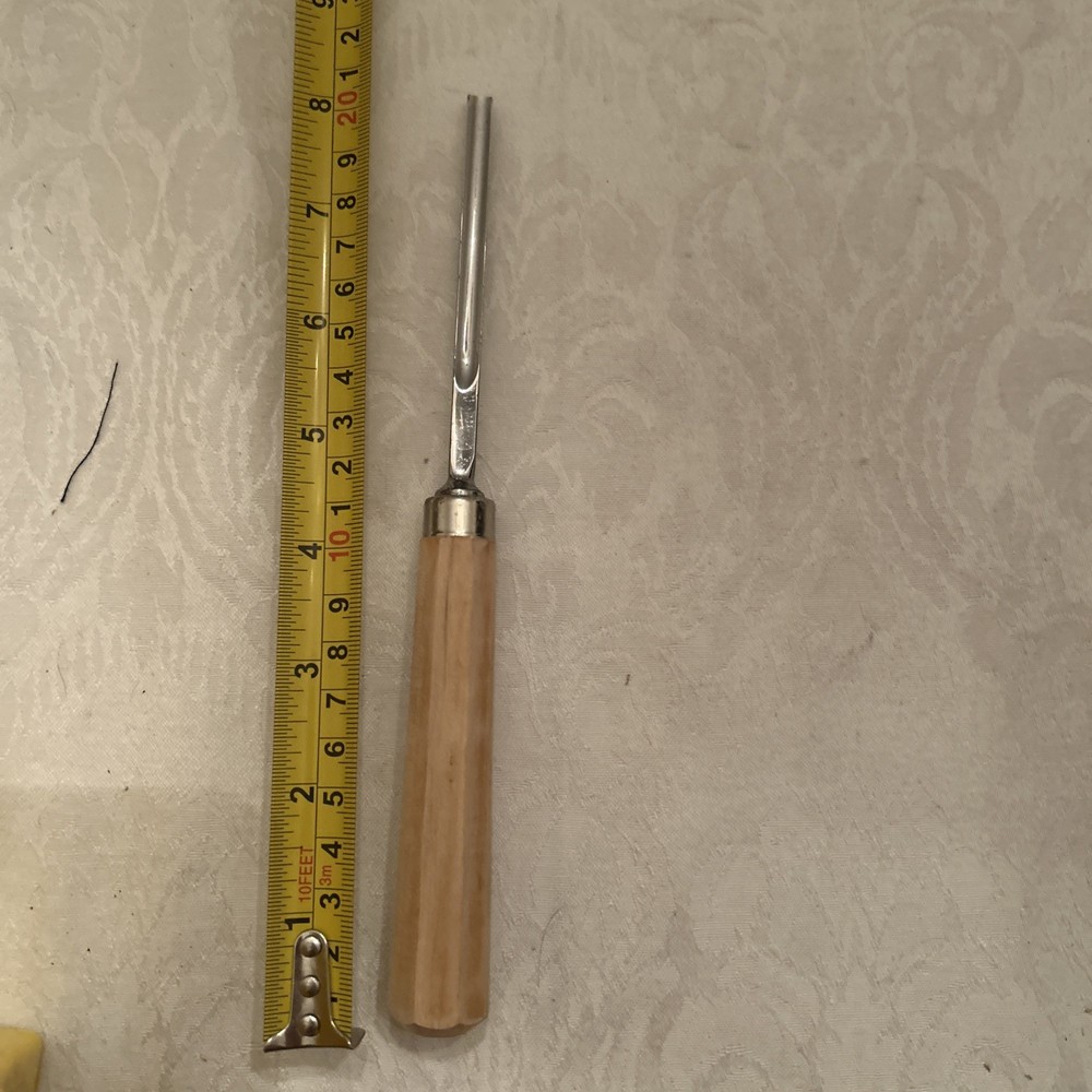 Hirsch # 6 / 6mm Intermediate Size Carving Gouge Sharp Excellent Condition