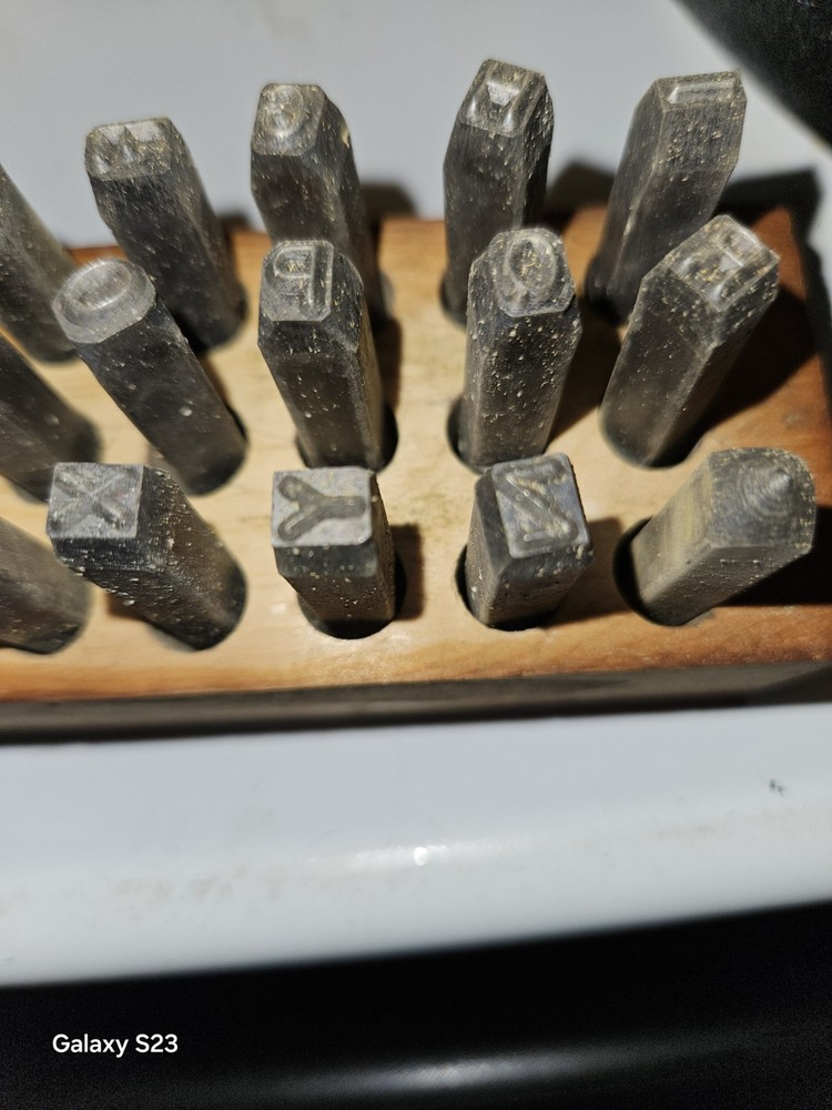 Vintage Leather Tooling Stamps