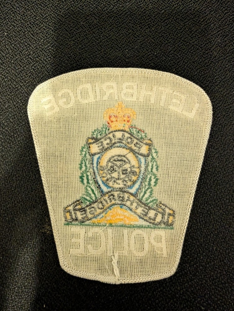 Lethbridge, Canada Police Department Shoulder Patch