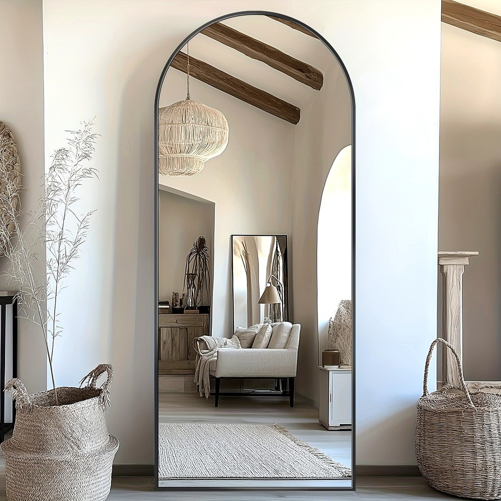 Arched Full-Length Freestanding Mirror