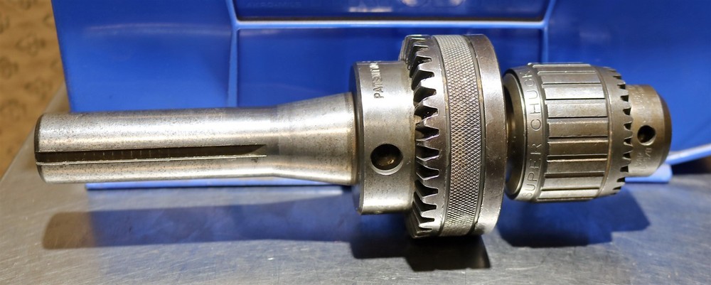 Bridgeport R8 Master Quick Change Tool Master & 2 Holders W/ Jacobs Chucks-E2897