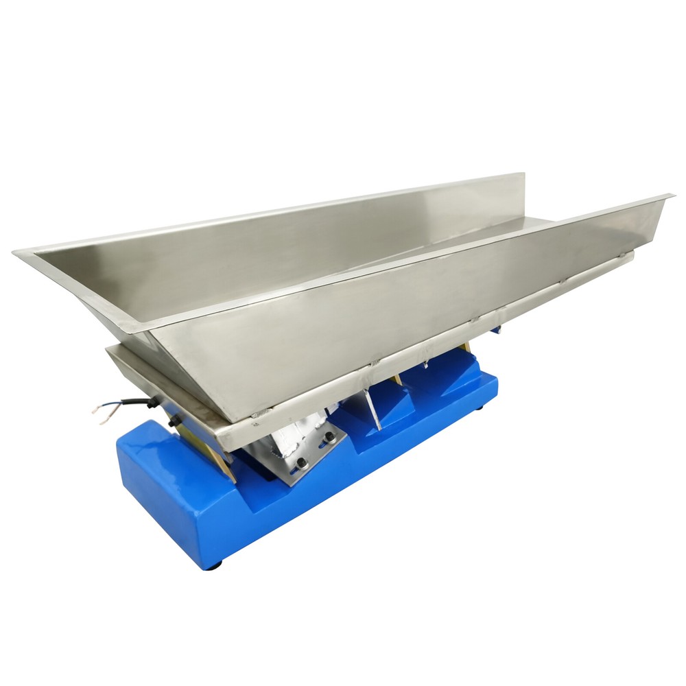 Vibration Feeder with Controller Small Electromagnetic Conveyor 110V GZV-8 Model