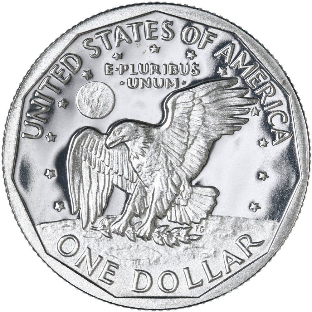 1980 S Susan B. Anthony Dollar Gem Deep Cameo Proof CN-Clad US Coin