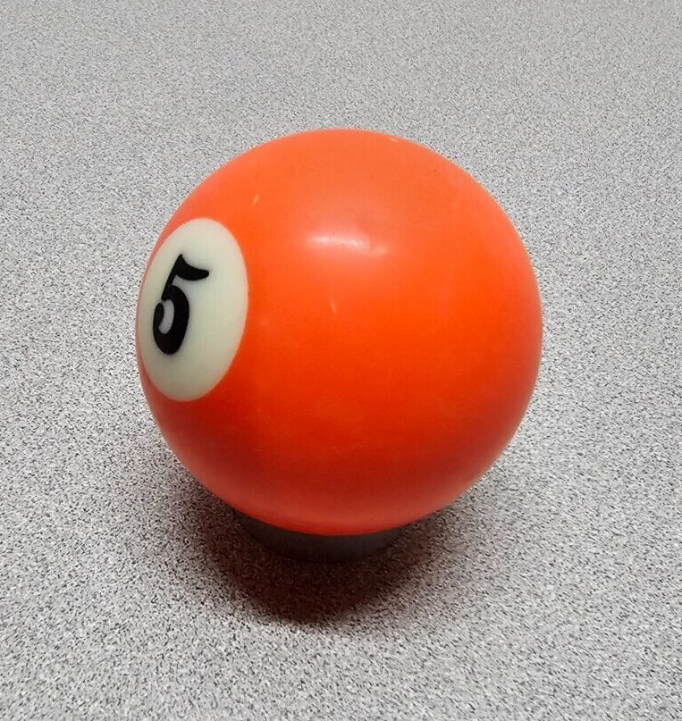 VTG Replacement Billiard Pool Ball 2 1/4" Diameter Standard # 5 Solid Orange*