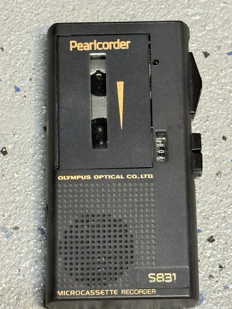 Olympus S831 Handheld Microcassette Voice Recorder
