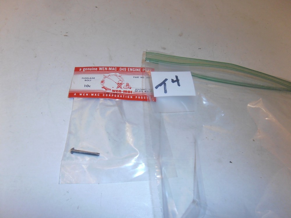 Wen-Mac Fuselage Bolt #800-27