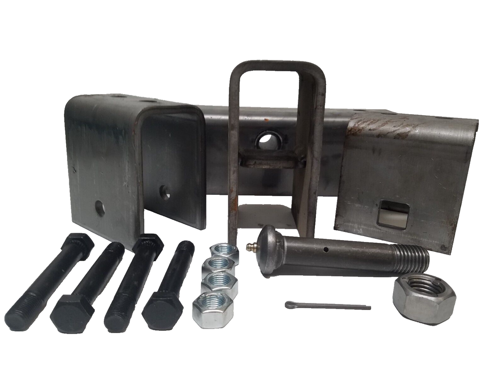 Tandem Axle Slipper Spring Trailer Hanger Kit 2" Heavy Duty 12" Equalizer 8000#