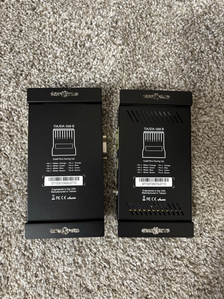 Binary B-500-EXT-230-RS HDMI Extender Transmitter Receiver Set, RS-232, Network