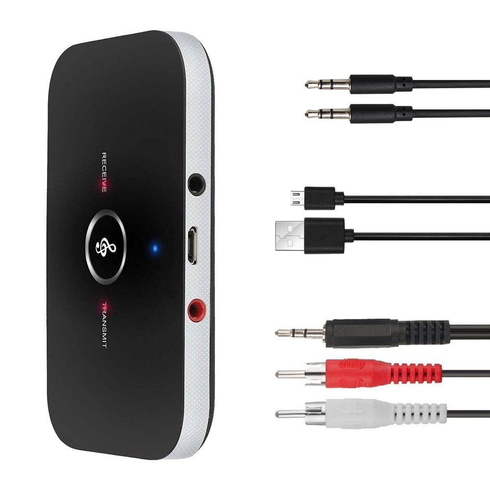 Bluetooth Transmitter Receiver Long Range For TV Home Car Stereo Audio Adapter