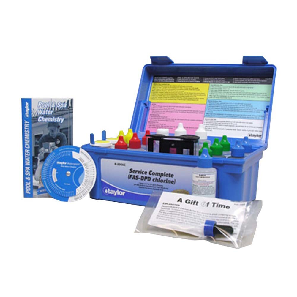 Taylor Magnetic Stirrer Pack w/ Complete FAS-DPD Pool Test Kit