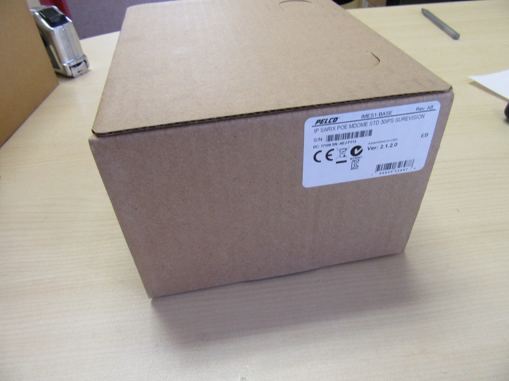 Pelco IMES1-Base IP Sarix POE MiniDome STD 30IPS Surevision Camera Base-Module
