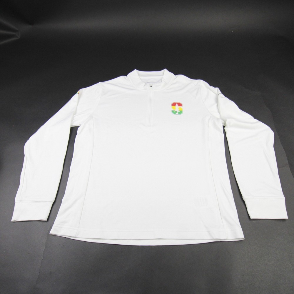 Stanford Cardinal Nike Pullover Men's White Used L