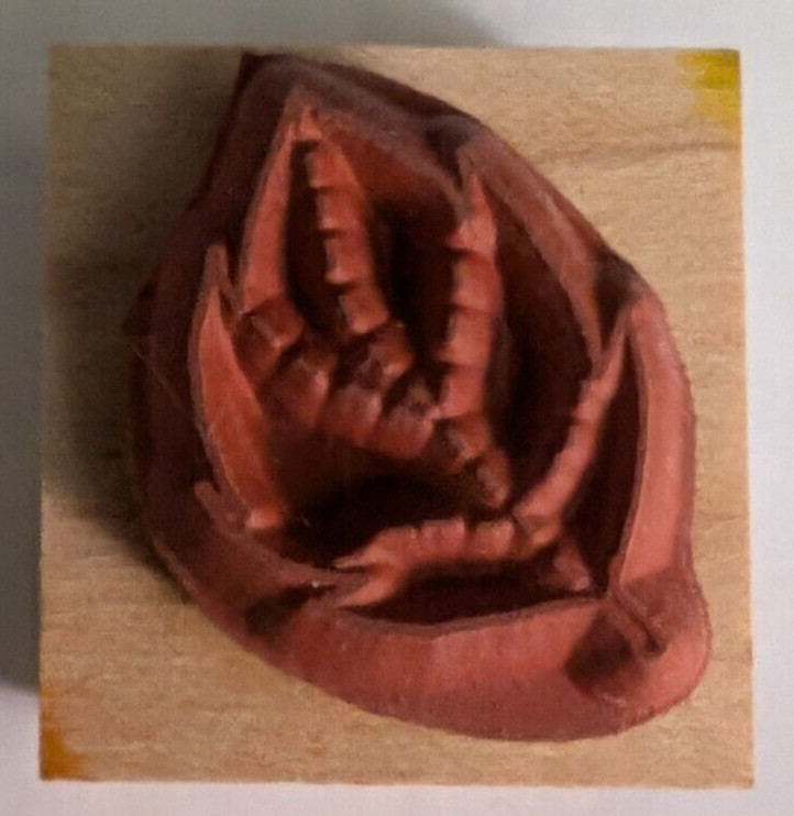 Wood/Rubber Stamp Leaf A1425 Tree Leaf