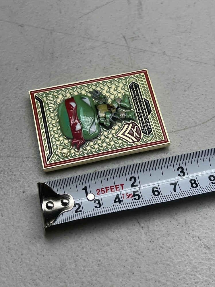 NINJA TURTLES MARINE CORPS COIN