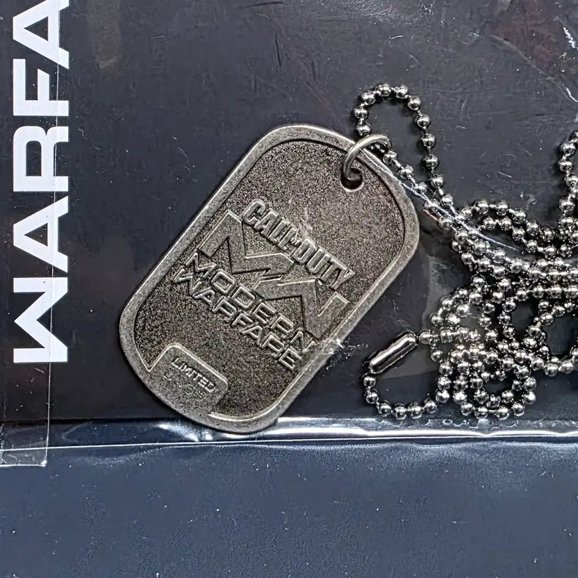 Call of Duty: Modern Warfare Limited Edition Dog Tag (Unopened) Official Sealed