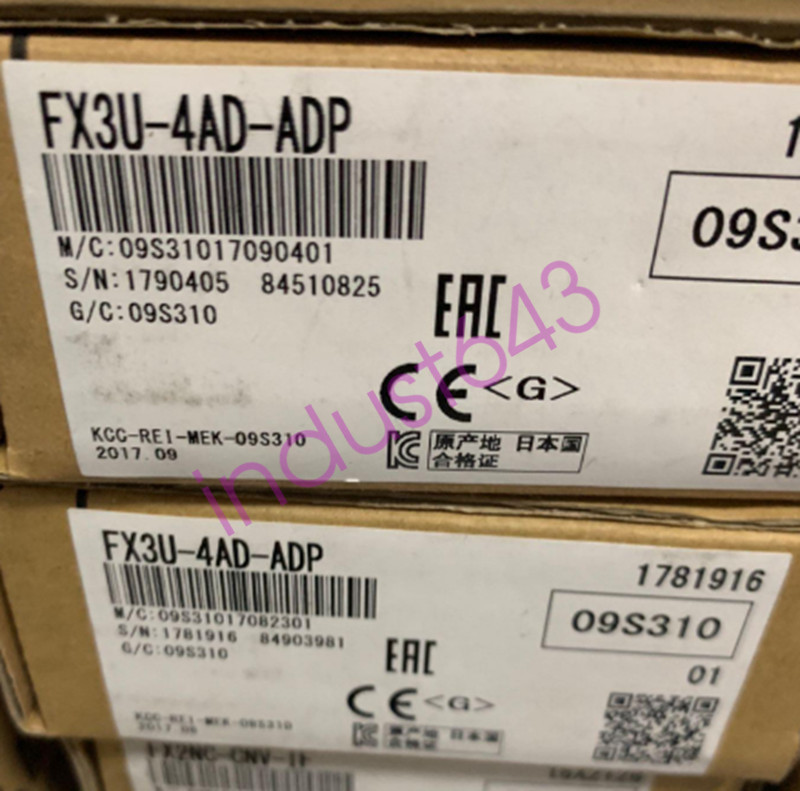 FX3U-4AD-ADP 1PCS NEW MITSUBISHI PLC PROGRAMMABLE CONTERLLER MODULE FX3U-4AD-ADP