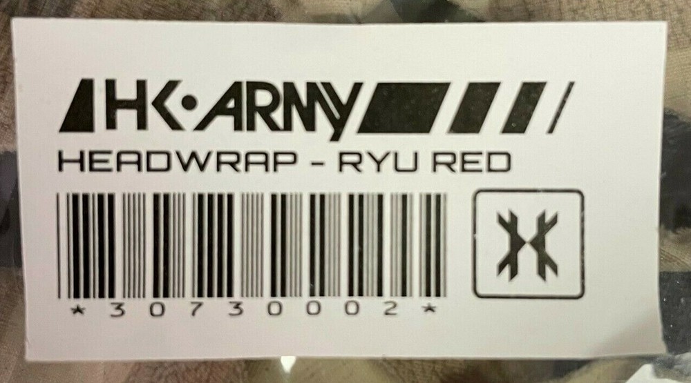 NEW HK Army Headwrap - Ryu Red