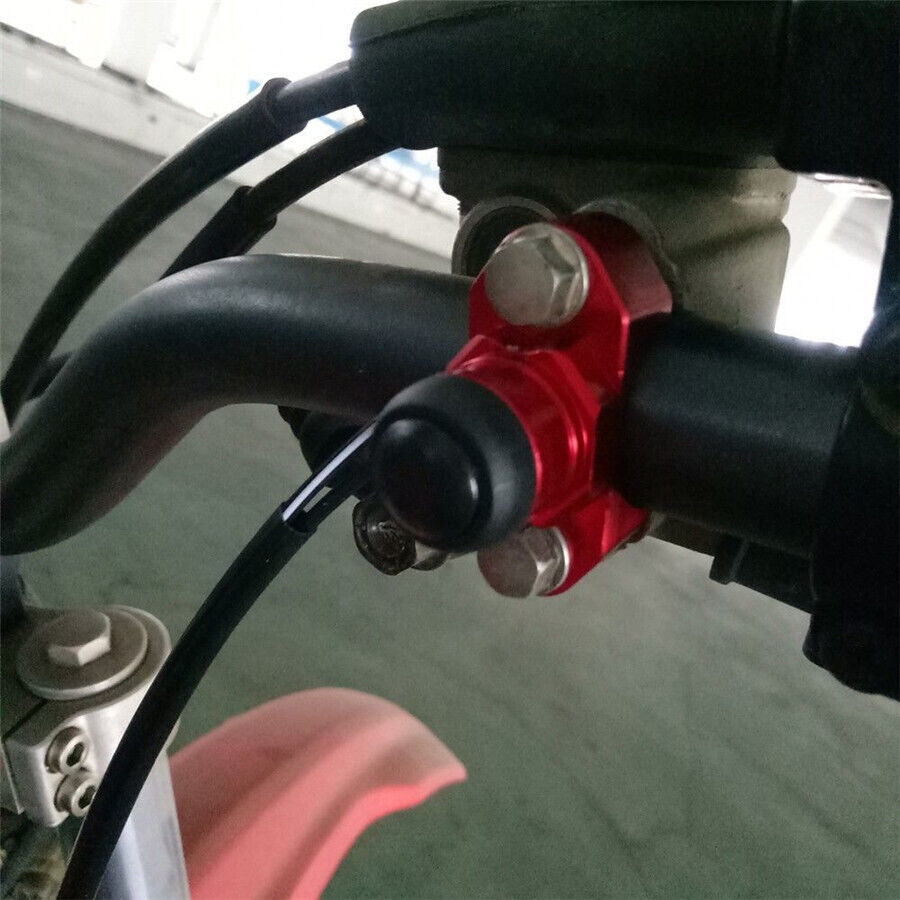 CNC Universal Motorcycle Engine Stop Start Kill Switch Button Dirt Pit Bike Quad